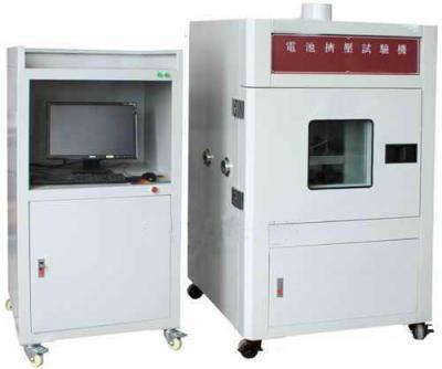 China Vertical Extrusion Battery Crush Nail Penetration Testing Equipment 1~20KN Computer Control for sale