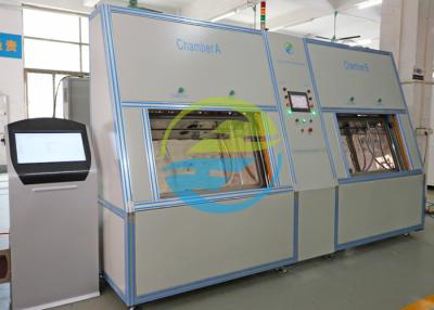 Cina Due attrezzatura di prova di tenuta dell'elio della camera 30s/Pc per il condensatore e l'evaporatore 1.5*10-5 Mbar.L/S in vendita