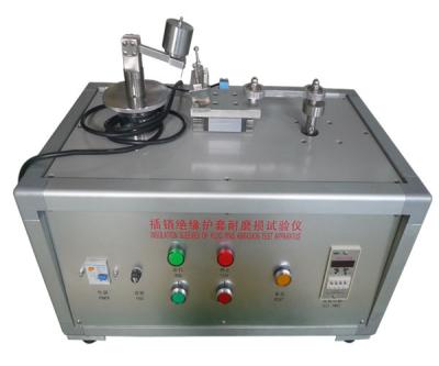 China Plug Pins Insulation Sleeves Abrasion Resistance Test Machine IEC60884 Figure 28 for sale
