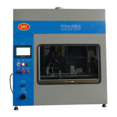 China 7 Inch Touch Screen Flammability Tester  PLC Glow Wire Test Equipment IEC60695 for sale