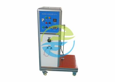 China IEC 60227-2 Clause 3.3 Cable Testing Equipment Snatch Tester With A 0.5kg Weight for sale