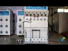 UL817 Cable Testing Equipment Abrupt Pull Test Apparatus With 6 Working Stations