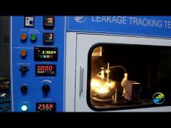 IEC60112 Flammability Testing Equipment Leakage Tracking Tester Button Operat