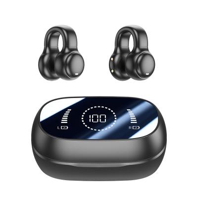 China HiFi Stereo Bone Conduction True Wireless Earphone with 20cm Charging Cable and Mic for sale