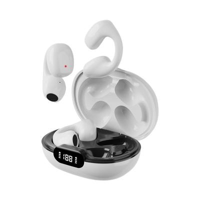 China AAC Codecs Bone Conduction Earphone Clip Earring Ear Hook Headsets for Sport and Ambie for sale