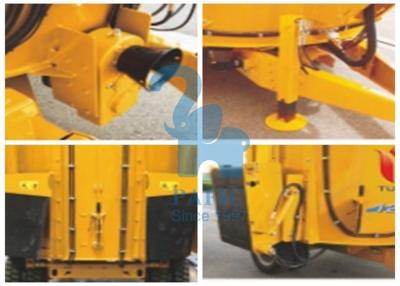 China Pulling Type Self Propelled Tmr Mixer Wagon , Poultry Feed Mixer Machine Anti Corrosion for sale