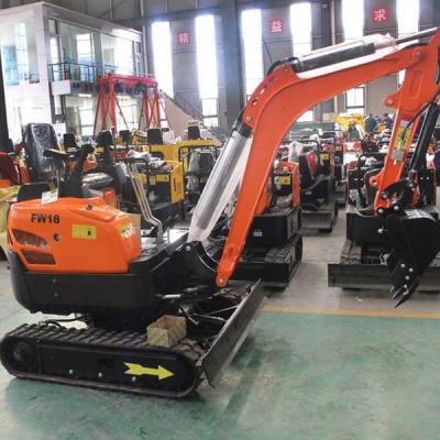 China 1.5T Mini Bagger Excavator OEM Small Crawler Hydraulic Transmission for sale