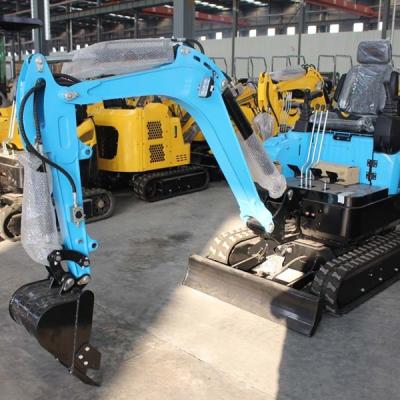 Κίνα ODM Micro Mini Excavator 1200kg Blue Mini Excavator For Piling προς πώληση