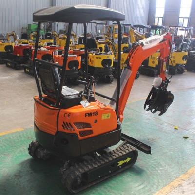 China ODM CE 12 Mini Excavator 1600kg  Micro Mini Excavator For Pile Pulling for sale