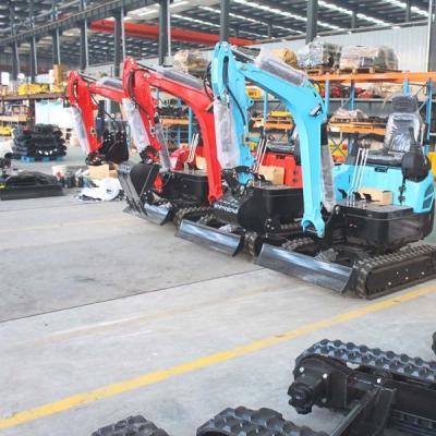 China Track Gauge 920mm Mini Bagger Excavator ISO9001 Mini Digger Machine for sale