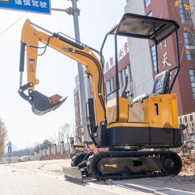 China Escavadeira cilíndrica de braço giratório sem cauda ISO9001 Micro miniescavadeira à venda