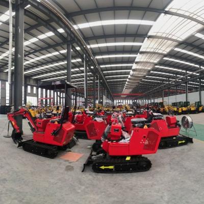 中国 赤い小型掘削機 EPA の最も小さい小型坑夫の掘削距離 5523mm を引っ張る杭 販売のため