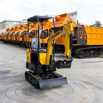 China SGS Micro Electric Mini Excavator KOOP Diesel Engine Mini Digger On Trailer for sale