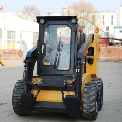 China 24h Service Best Heavy Duty Mini Skid Steer Loader With Brush Grapple for sale