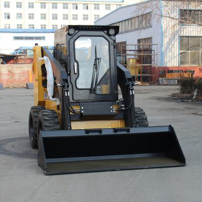 China Chinese Mini Skid Steer Loader With Digger Attachment for sale