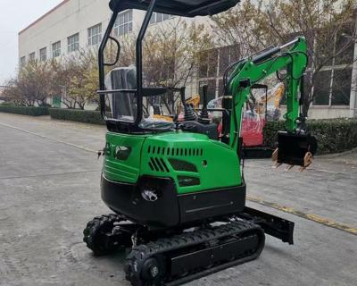 China CE 1300 Kg Digger Machine 1.3t Mini Excavator Earth Moving Machinery for sale