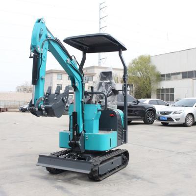 China China Manufacturer Sale 1.5 Ton Blue Mini Excavator With EPA CE for sale