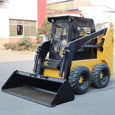 Chine Free Shipping Track Loader 1 ton Diesel Mini Skid Steer Loader with Track à vendre