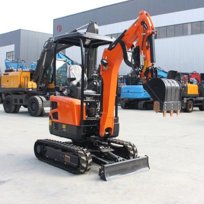 China 2 Ton Hydraulic Mini Crawler Excavator Manufacturer for sale
