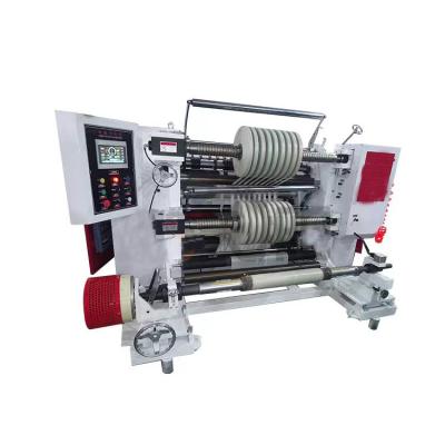 China Max 1300mm Vertical Slitting Machine Film Slitting Machine 200m/Min For Packaging Film Te koop