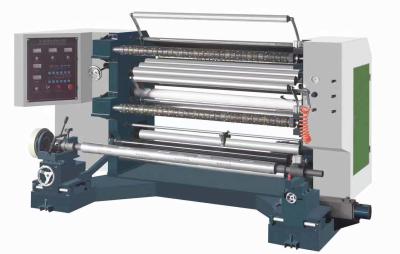 China Manual Control Vertical Slitting Machine Paper Roll Slitter 0 - 200m/Min 1300mm Te koop