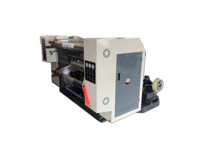Chine 460mm Vertical Bopp Film Slitting Machine Film Slitters For Flat Blade Cutting 50mm à vendre