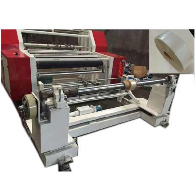 China Large Roll Diameter Horizontal Slitting Machine High Precision Single Light White Paper Cutting Machine en venta