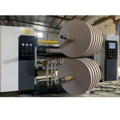 China Heavy Duty Kraft Paper Longitudinal Cutting Machine 1200mm for sale