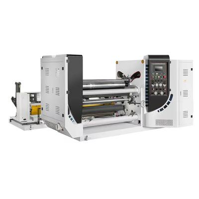中国 1300 Type Fully Automatic Slitting Machine Roll Paper And Non Woven Fabric Slitting And Rewinding Machine 販売のため