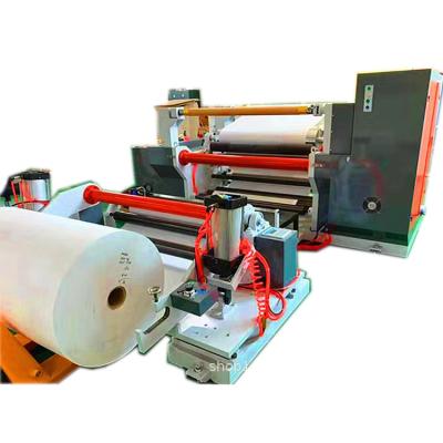 China 1300 Type Aluminum Foil Copper Foil Non Woven Fabric Slitting And Rewinding Equipment Longitudinal Cutting Machine for sale