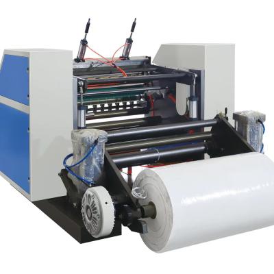 China Total Power 4.5Kw Double Adhesive Cash Register Paper Slitting Machine 700mm 900mm for sale