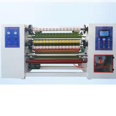 China Cutting Width 12-500mm BOPP Tape Slitting Machine With 1300KG Load Capacity for sale