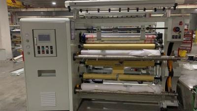 China 3PH High Speed Slitting Machine CPP Thin Film Slitting Machine Mother Roll 1300mm for sale