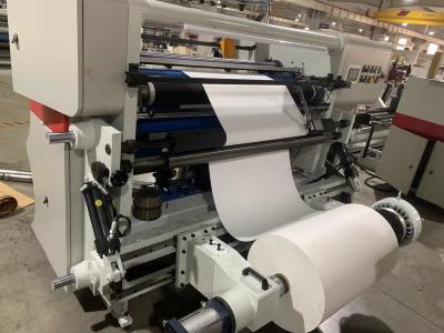 China 30 - 300g High Speed Rewinding Slitting Machine Thermal Paper Cutting Machine for sale