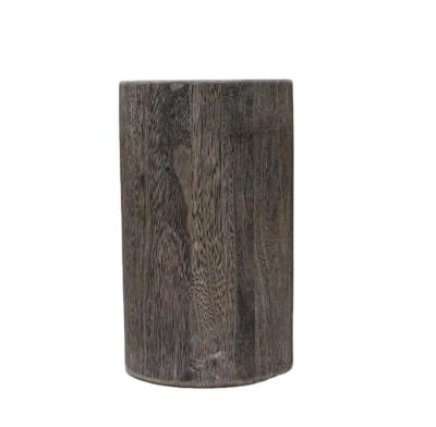 China Rustic Natural Wooden Flower Pot Planter Flower Vase Flower Pots Rustic Rustic Planters for sale