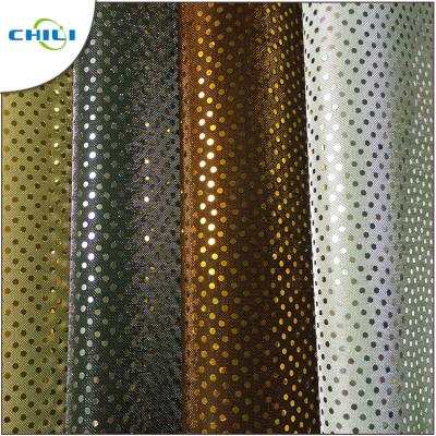 China Multi Color Glitter Fabric Sheets , Silver Glitter Fabric Fashionable For Shoes Lining for sale