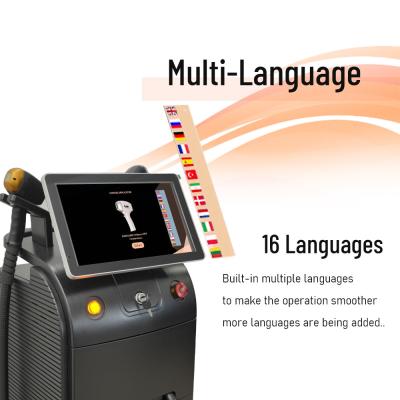 China Titanium 808nm Diode Laser Machine With Patient Database System for sale