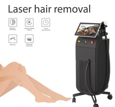 China Stable Quality Cooling Laser Hair Removal Machine Power 600W for sale