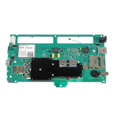 China Green Red Blue dip Quick Turn Pcb Assembly Services 3oz Copper Thickness for sale