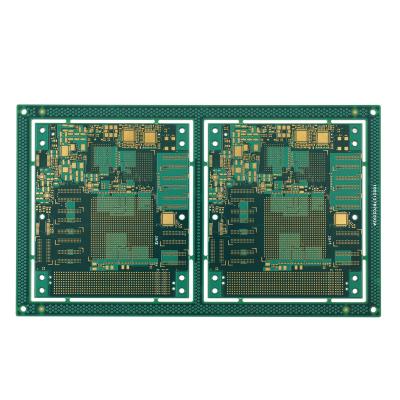 China PWB branco 0.4mm do meio cartão-matriz da placa de circuito impresso de Vias HDI do chapeamento à venda