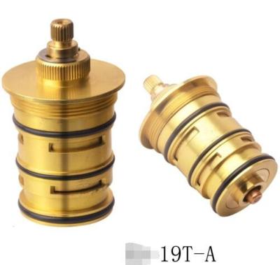 China Cartucho termostático pulido del golpecito cartucho de disco de cobre amarillo de 500000 veces en venta