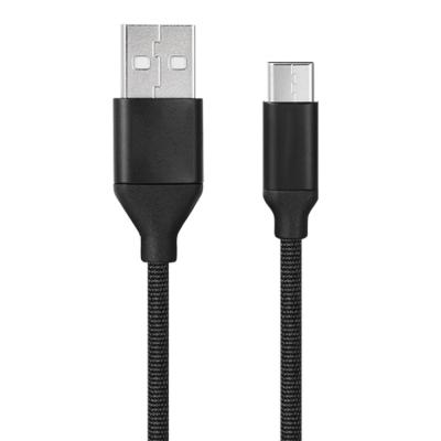 China 3A Faster Charging Braided Type C To USB A Cable Data Sync for sale