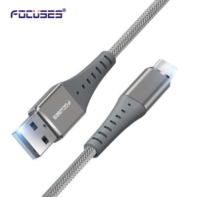 China Focuses 60W Fast Charging Data Cable ROHS 3 Foot USB C Cable for sale