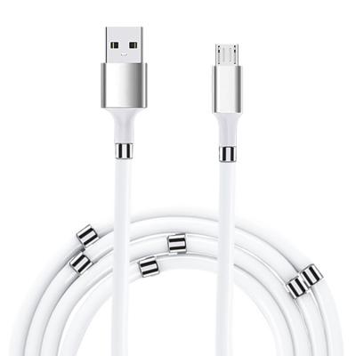 China Focuses 3A Micro USB Magnetic Charging Cable Ladekabel for sale
