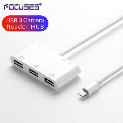 China Adaptador 45g 6 del cable del ABS los 0.2M USB OTG en 1 adaptador del USB en venta