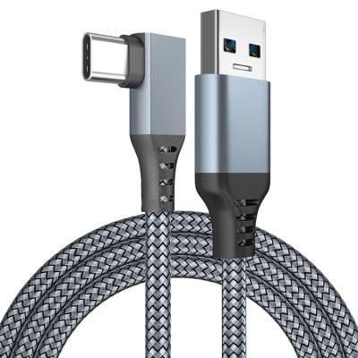China 20FT VR Headset Type A To C USB 3.1 Charging Cable 5Gbps Nylon Braided for sale