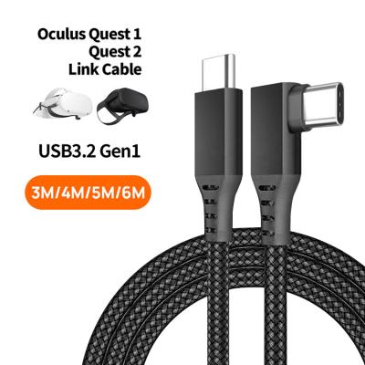 China Cable de las auriculares de la búsqueda 2 los 20ft Kuject VR de Oculus para el tipo C a C del USB 3,2 en venta