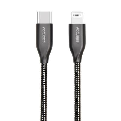 China Cable de carga rápido del ODM USB del OEM de la FCC RoHs del metal lleno para Apple Ipad en venta