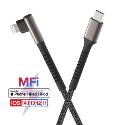 China O carregamento do relâmpago do comprimento 1.2M USB cabografa dados transfere para o iPhone 12 à venda