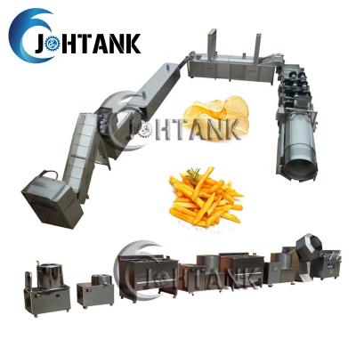 China Banana Chips Small Automatic French Fries Making Machine for sale